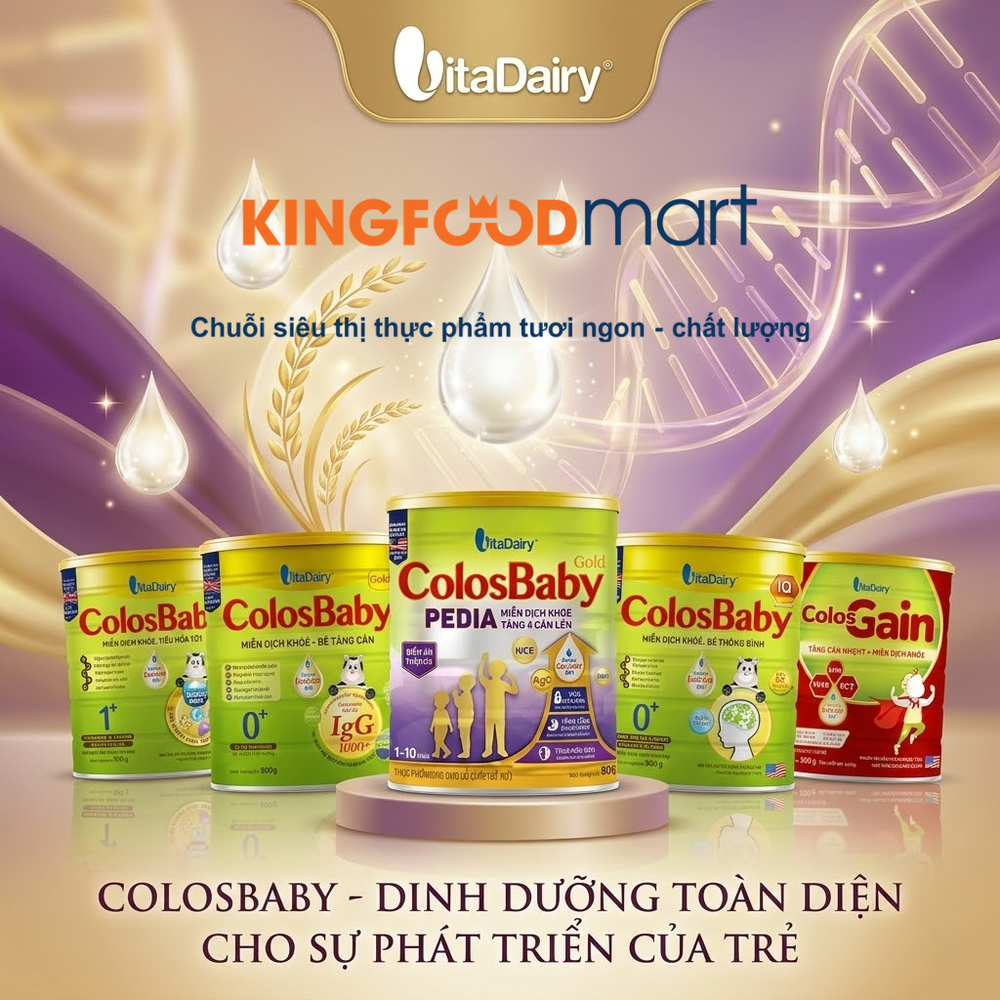 Sữa Colosbaby - Giải pháp dinh dưỡng miễn dịch tối ưu cho bé yêu với mức giá hợp lý.