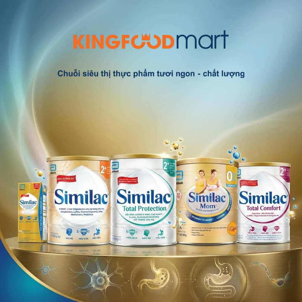 Similac - Người bạn đồng hành tin cậy cùng mẹ tối ưu dinh dưỡng và chi phí cho hành trình khôn lớn của bé yêu.