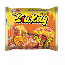 Mì gà cay phô mai Siukay gói 131g (1 gói)