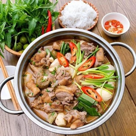Bí quyết nấu vịt hầm khoai sọ béo bùi