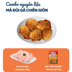Combo 600g má đùi chiên