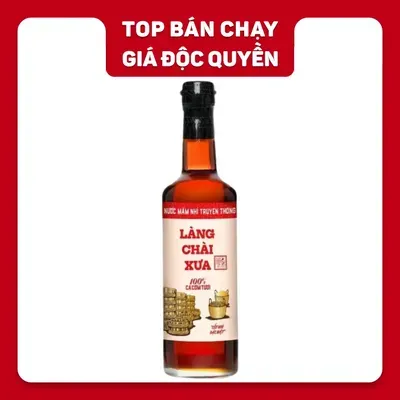 Nước mắm nhãn đỏ 30N Làng Chài Xưa chai 500ml