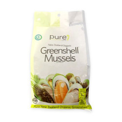 Vẹm xanh New Zealand đông lạnh Pure 1kg (1 gói)