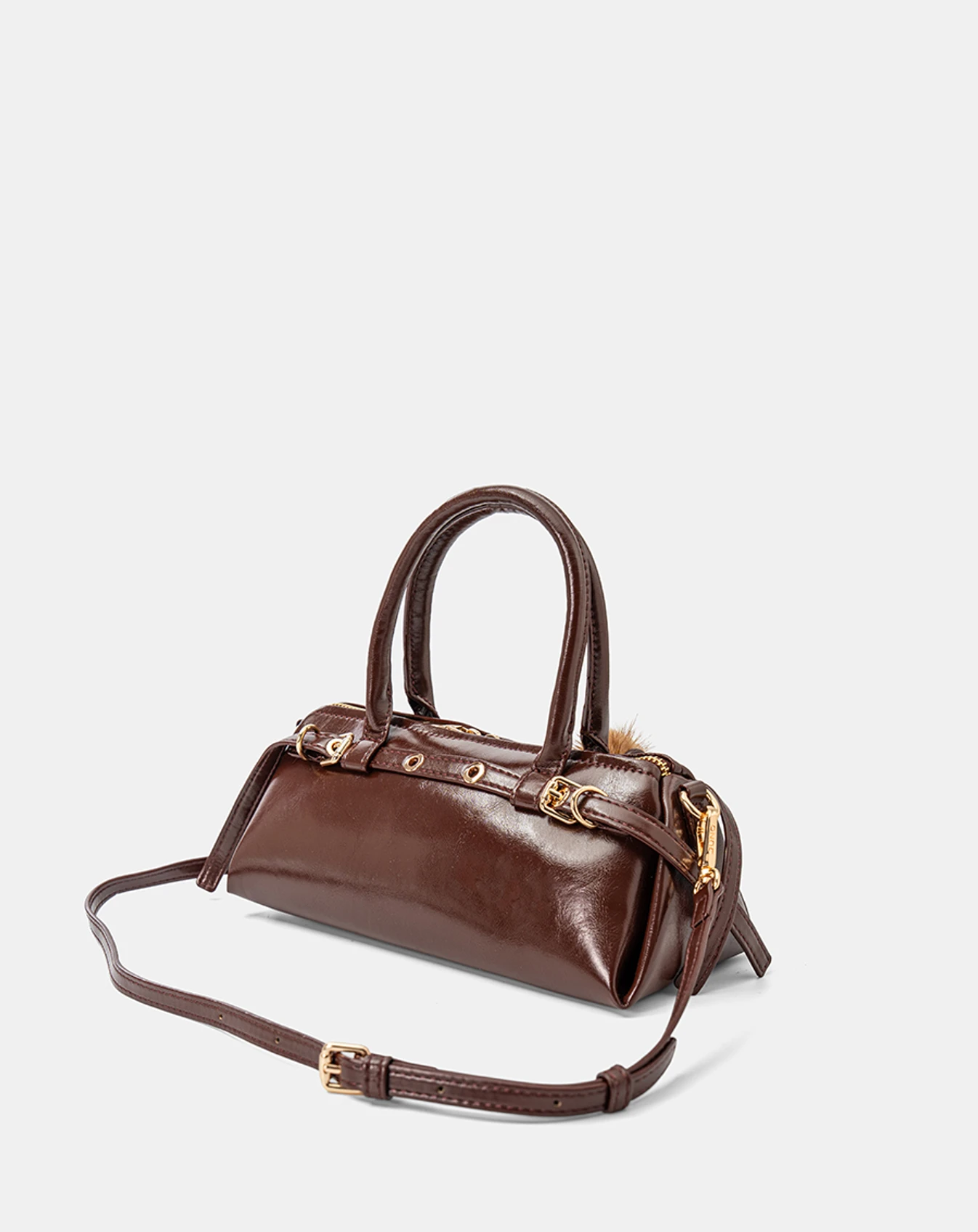 Túi Xách Nhỏ Top Handle Phối Charm Trang Trí - Image 7