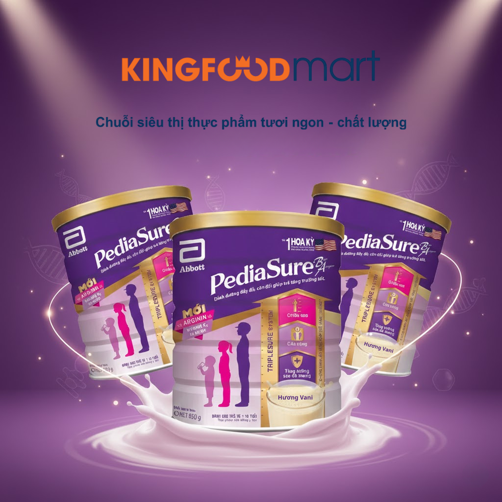 Sữa PediaSure - Giải pháp dinh dưỡng toàn diện giúp trẻ biếng ăn bắt kịp đà tăng trưởng sau 9 tuần.