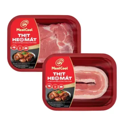 Combo Meatcool: Ba rọi heo và nạc dăm