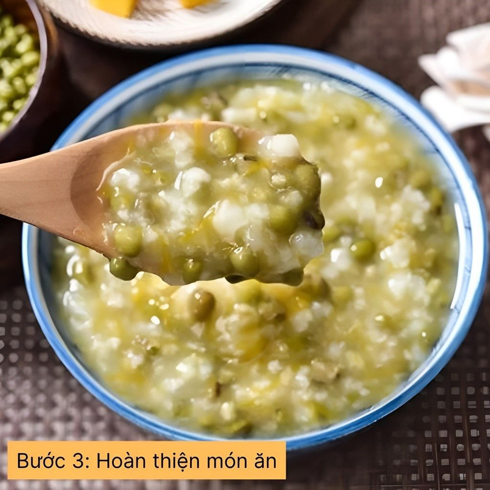 hoàn thiện món ăn