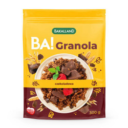 Ngũ cốc granola socola Bakalland gói 300g (1 Gói)