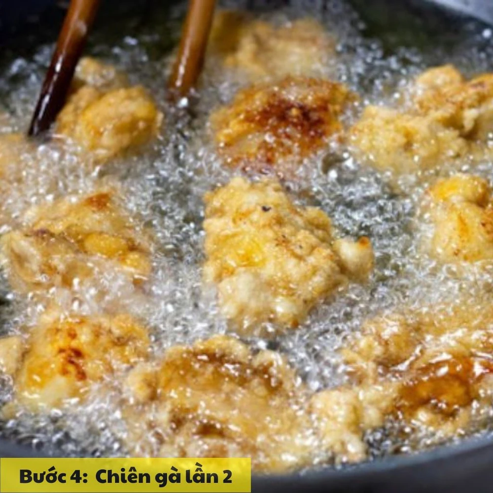 Chiên gà lần 2