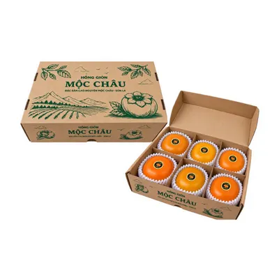 Hồng giòn Mộc Châu hộp 6 quả