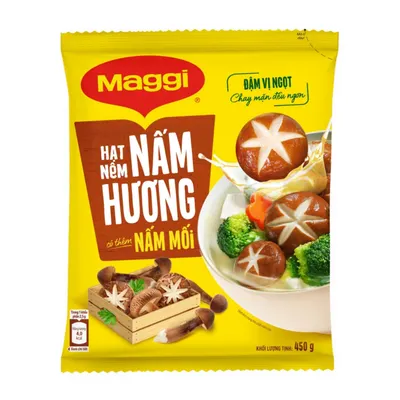 Hạt nêm Maggi vị nấm hương gói 450g