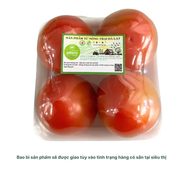 Cà chua trứng VietGAP vỉ 400g