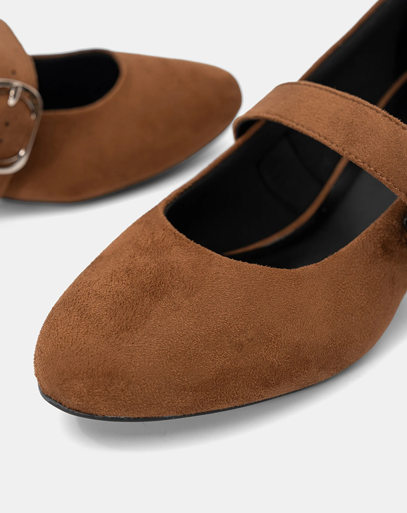 Giày Cao Gót Quai Mary Jane Phối Buckle - Image 4