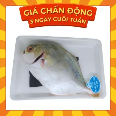 Cá chim trắng làm sạch 450g