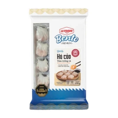 Há cảo tôm trứng cá LC Foods gói 270g