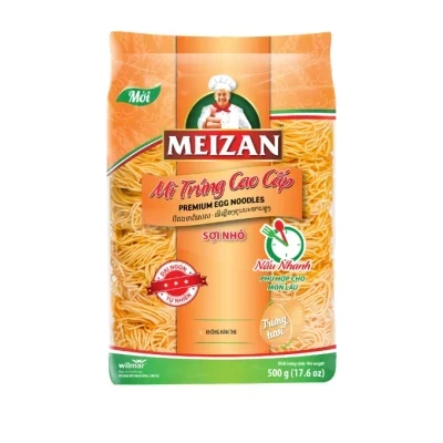 Mì trứng cao cấp Meizan 500g