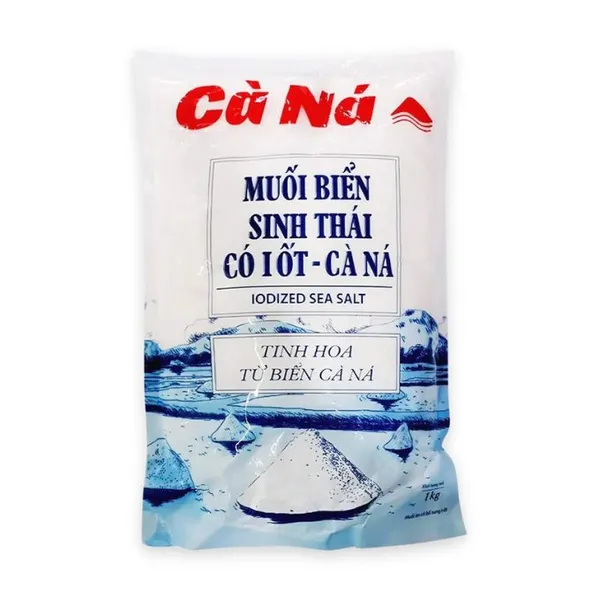 Muối i-ốt Cà Ná gói 1kg