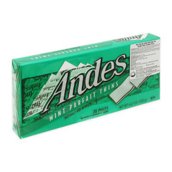 Kẹo socola sữa bạc hà Andes hộp 132g (1 Hộp)