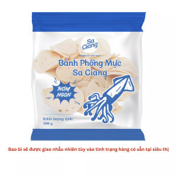 Bánh phồng mực Sa Giang gói 100g (1 Gói)