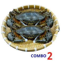 Combo 2 Con Cua Thịt Cà Mau 250-300g/con