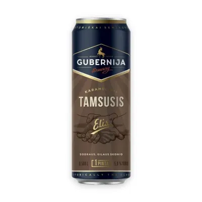 Bia brown Ale 5.9% Gubernija lon 568ml