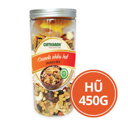 Granola nhiều hạt Cát Khánh hũ 450g (1 Hũ)