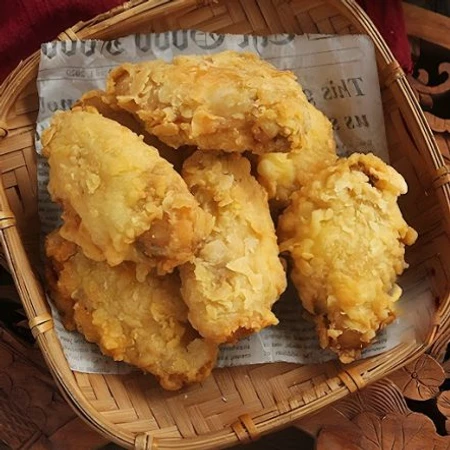 Cách làm cánh gà chiên xù giòn tan