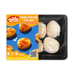 Bánh tôm ghẹ phô mai Party 180g (1 gói)