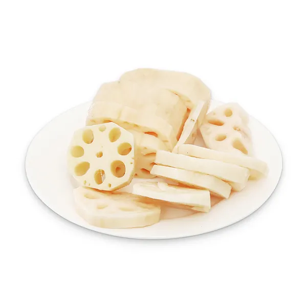 Củ sen tươi cắt lát gói 250g