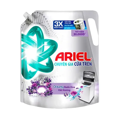 Nước giặt chuyên gia cửa trên hương Downy oải hương Ariel túi 1.8kg