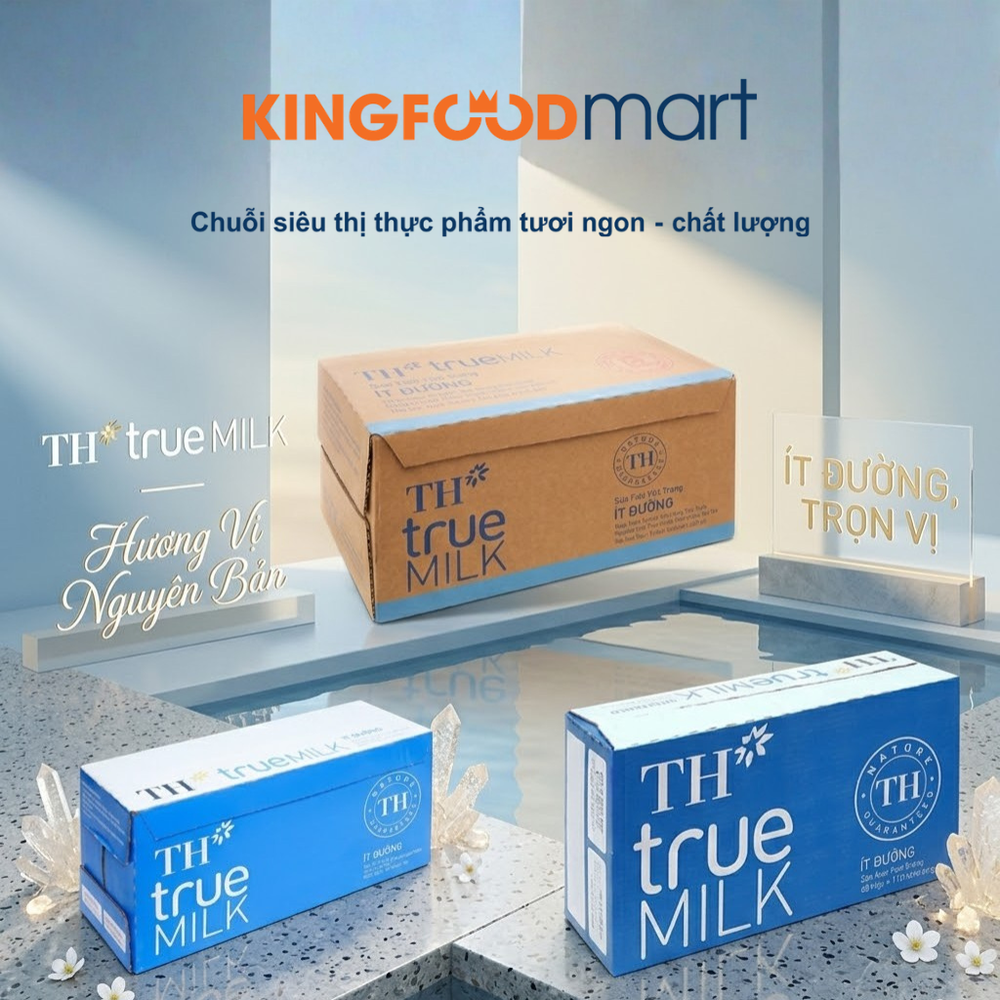 TH True Milk - Trọn vẹn dinh dưỡng từ đồng cỏ xanh, mang đến giải pháp tiết kiệm và sức khỏe bền vững cho người tiêu dùng Việt thông qua quy cách đóng thùng tiện lợi.