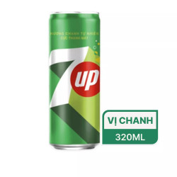 Nước ngọt 7UP 320ml (1 lon)