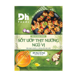 Gia vị hoàn chỉnh sốt thịt nướng ngũ vị Dh Foods gói 65g (1 Gói)
