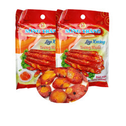 Lạp xưởng tươi trứng muối Sông Trăng gói 500g (1 Gói)