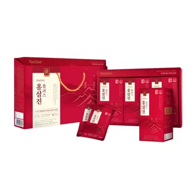 Nước hồng sâm Plus Hongsamjin hộp 15 gói x 70ml