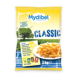 Khoai tây đông lạnh cắt thẳng 9/9 Mydibel gói 1kg