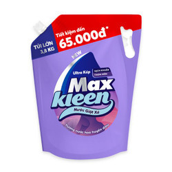 Nước giặt huyền diệu Maxkleen cửa trên túi 3.8kg