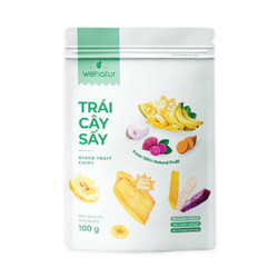 Trái cây sấy We'natur gói 100g (1 Gói)