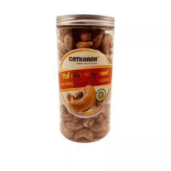 Hạt điều rang muối vỏ lụa Cát Khánh hũ 380g