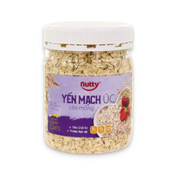Yến mạch Úc cán mỏng Nutty hộp 300g (1 Hộp)
