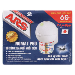 Bộ xông xua đuổi muỗi điện Ars Nomat P60 45ml