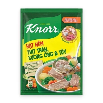 KNORR hạt nêm thịt thăn xương ống và tuỷ gói 170g