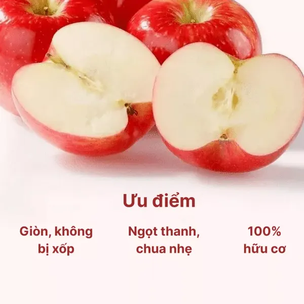 Táo Pháp Juliet hữu cơ túi 1kg