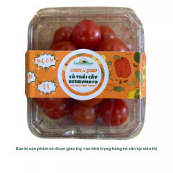 Cà chua Cherry tròn hộp 250g (1 Hộp)
