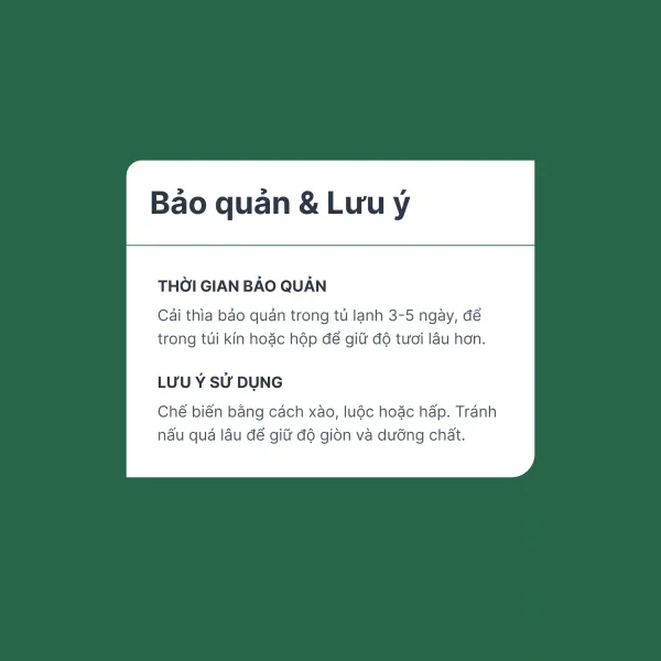 Cải thìa baby DalatGap gói 300g