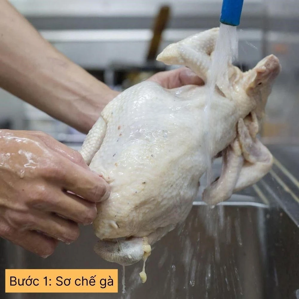 sơ chế gà