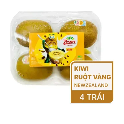 Kiwi vàng NewZealand hộp 4 trái