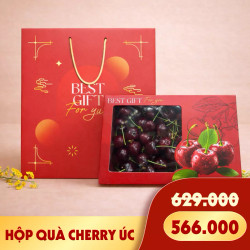 Hộp quà Cherry Úc Premium 1kg (1 Hộp)