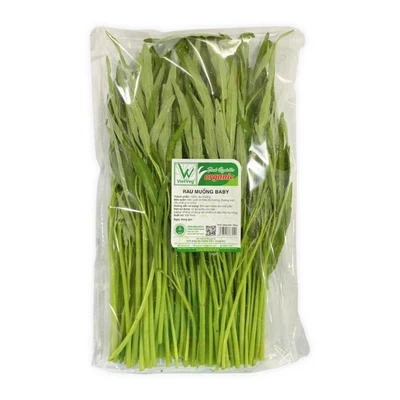 Rau muống baby hữu cơ VietRat gói 300g