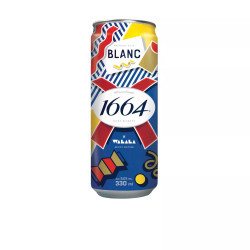 Bia Blanc 5.0% 1664 330ml (1 Lon)